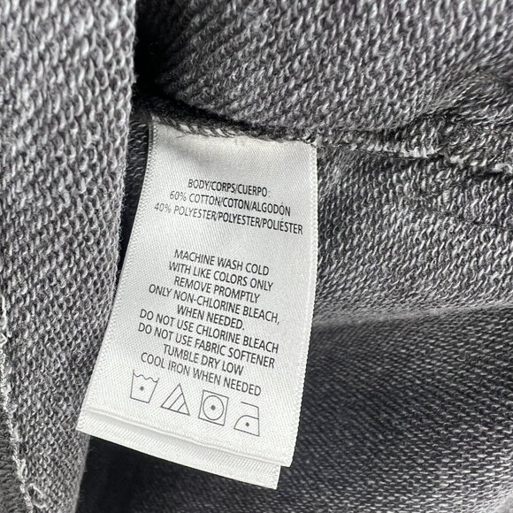 Andrew Marc Sport Gray Hooded Sweatshirt Women's Small - Picture 3 of 4